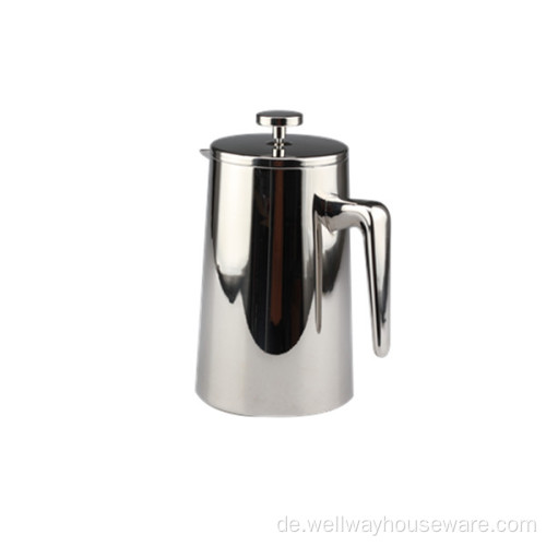 French Press Coffee mit Modedesigngriff